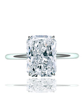 Load image into Gallery viewer, 2.5 Carat Radiant Diamond Engagement Ring  F-VS2