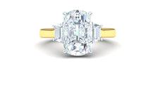 Load image into Gallery viewer, 2.7 Carat GIA Certified Cushion Diamond Engagement Ring