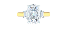 Load image into Gallery viewer, 2.7 Carat GIA Certified Cushion Diamond Engagement Ring