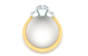 2.7 Carat GIA Certified Cushion Diamond Engagement Ring
