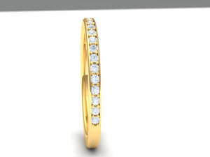 .25 Carat Diamond Wedding Band