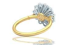 Load image into Gallery viewer, 2 Carat GIA Certified k-vs2 Diamond Ring Platinum and 18 Karat Yellow Gold