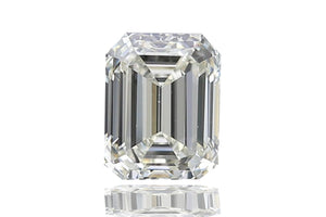 2 Carat GIA Certified K-VS2 Emerald Cut Engagement Ring