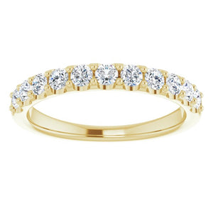 .50 Carat U Cut Pave' Band