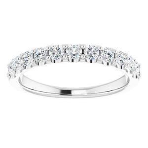 .50 Carat U Cut Pave' Band