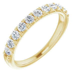 .50 Carat U Cut Pave' Band