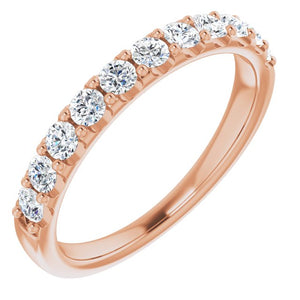 .50 Carat U Cut Pave' Band