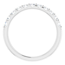 Load image into Gallery viewer, .50 Carat U Cut Pave&#39; Band