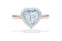 Load image into Gallery viewer, 1 Carat GIA Heart Diamond Engagement Ring