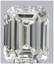 Load image into Gallery viewer, 2 Carat GIA Certified K-VS2 Emerald Cut Engagement Ring