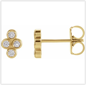 Clover Diamond Earrings