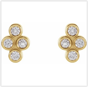 Clover Diamond Earrings