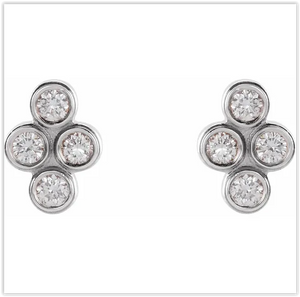 Clover Diamond Earrings