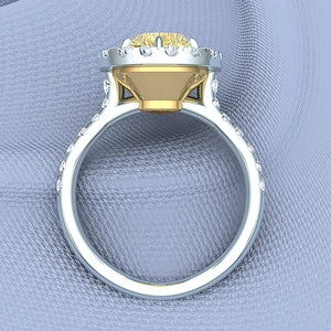 2 Carat Pear Shape Diamond Ring