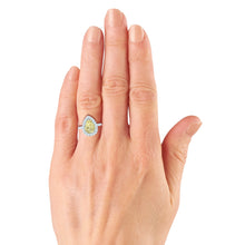 Load image into Gallery viewer, 2 Carat Pear Shape Diamond Ring